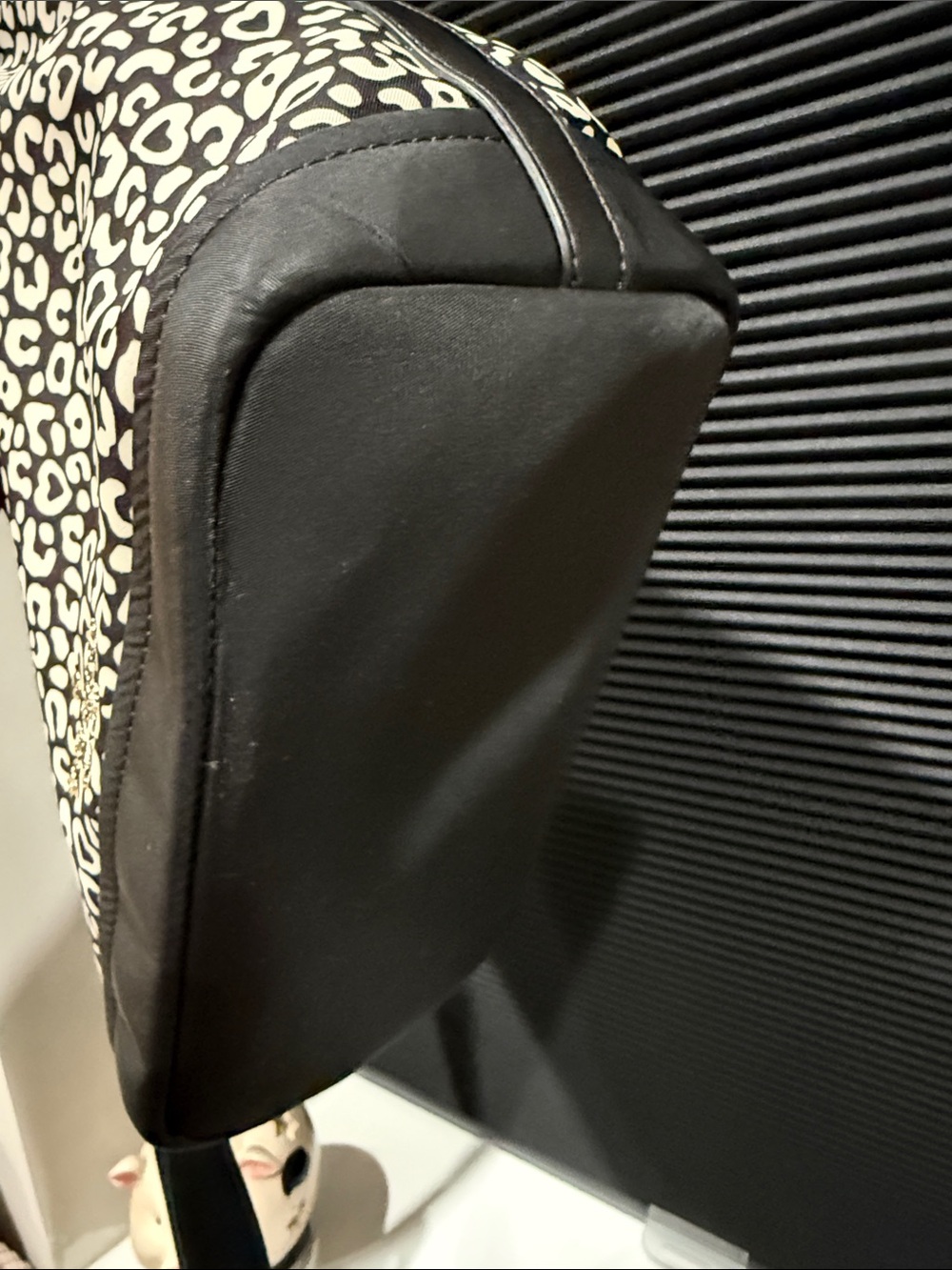 Kate Spade Shelsea Black and White Leopard-Print Hobo Bag crossbody shoulder - Picture 7 of 12